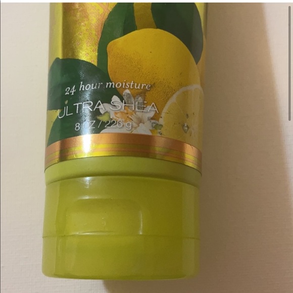 Bath & Body Works Ultra Shea Cream Sparkling Limoncello 8 oz. - Picture 3 of 5